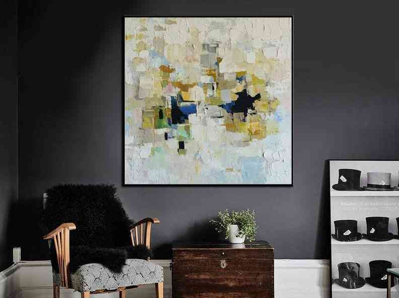 Abstract Hand Painted Oil Painting